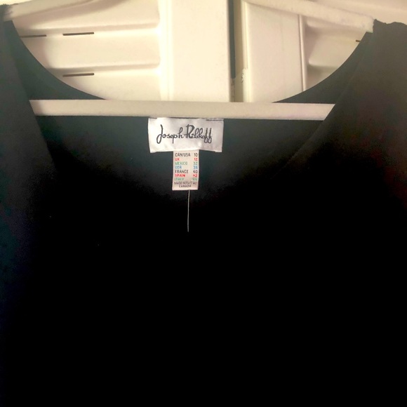 Joseph Ribkoff Black Sleeveless Tunic - Picture 3 of 8